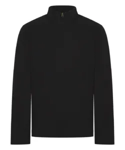 Premium piqué 1/4-zip top