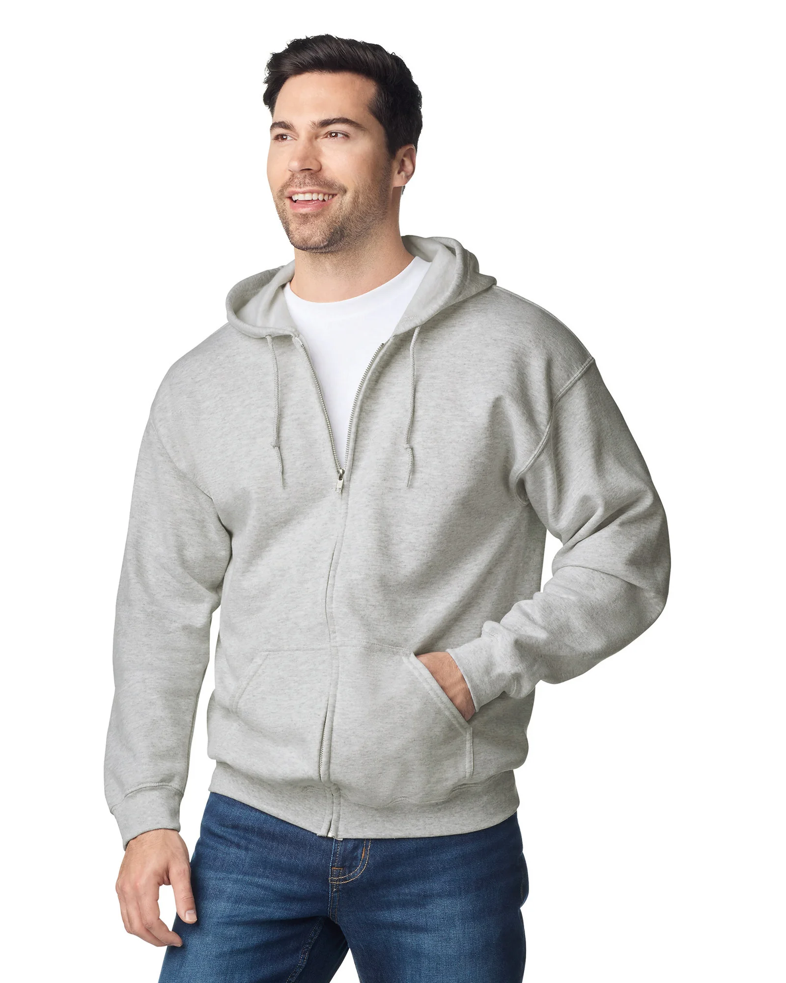 Gildan Heavy Blend™ Adult Sweatvest met capuchon