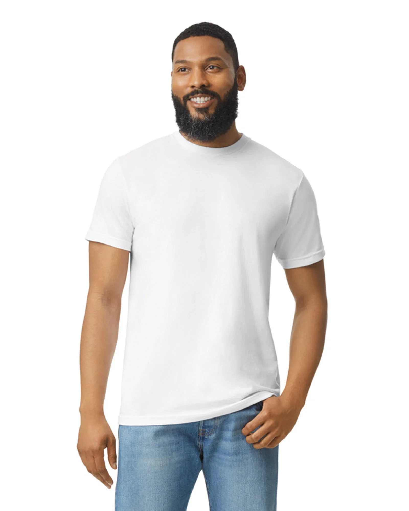 Gildan Heren-T-shirt softstyle CVC