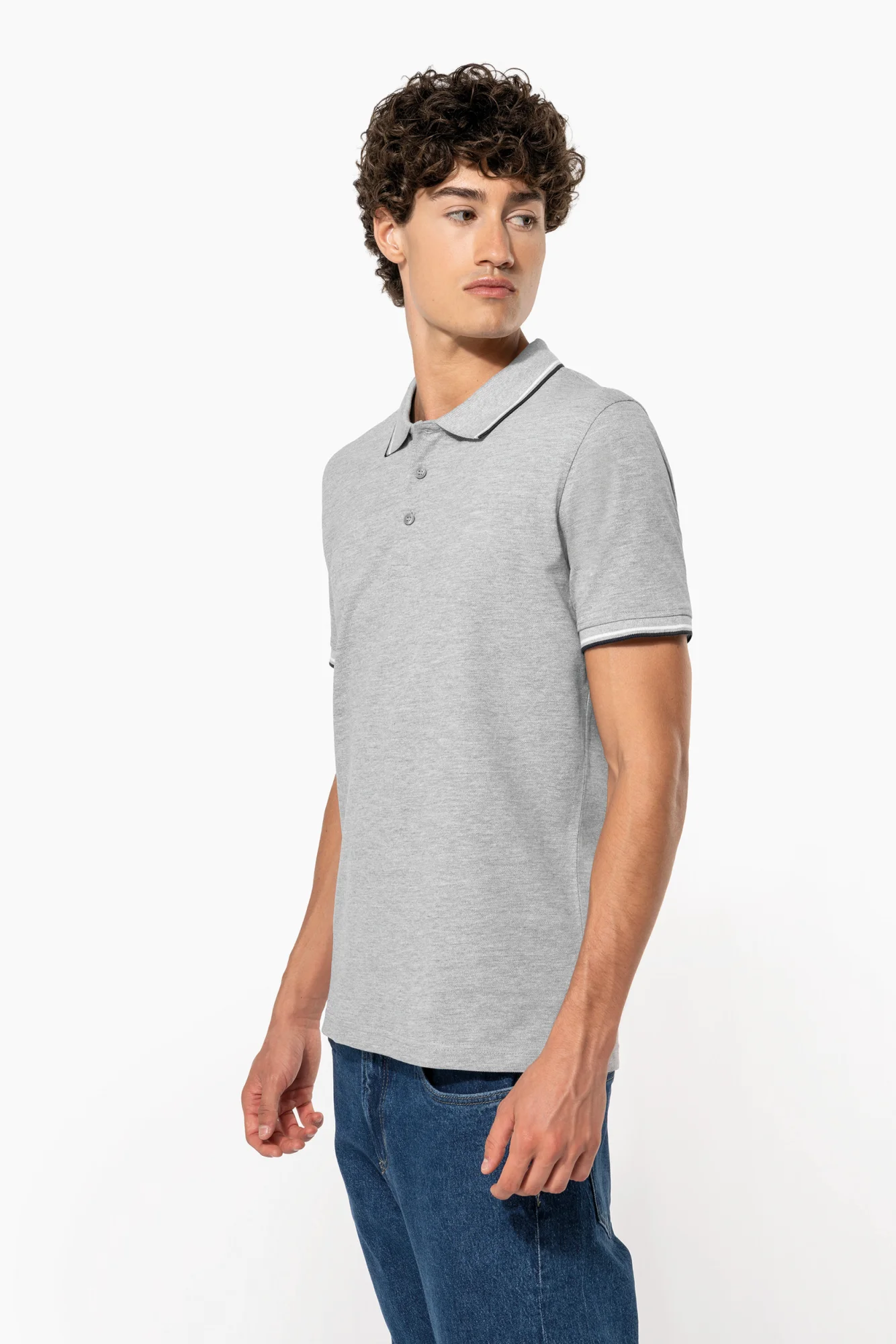 Kariban Polo korte mouwen