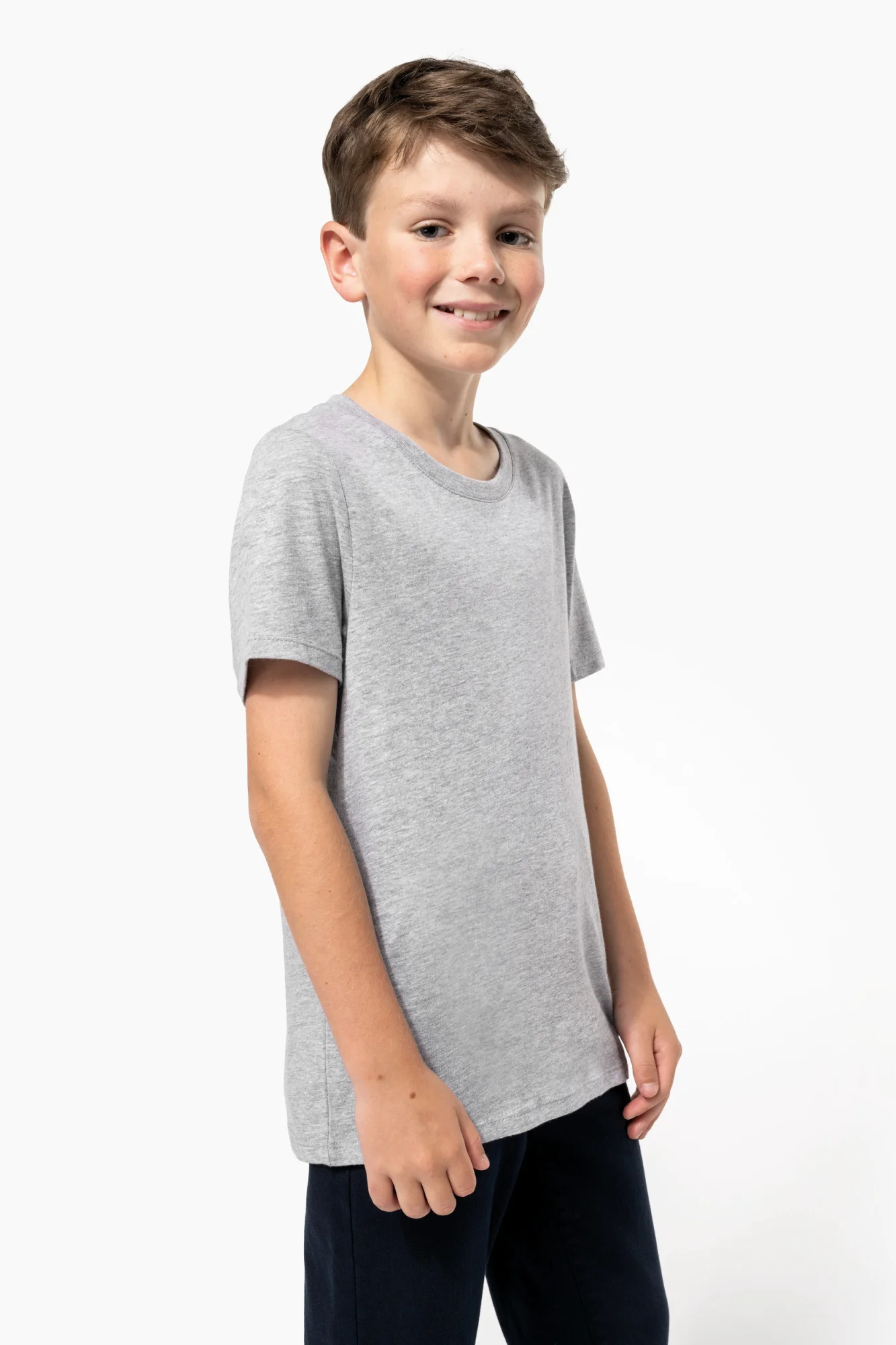 Kariban T-shirt ronde hals kinderen
