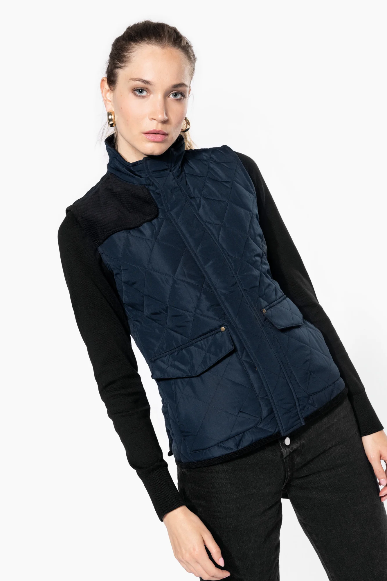 Kariban Gewatteerde damesbodywarmer