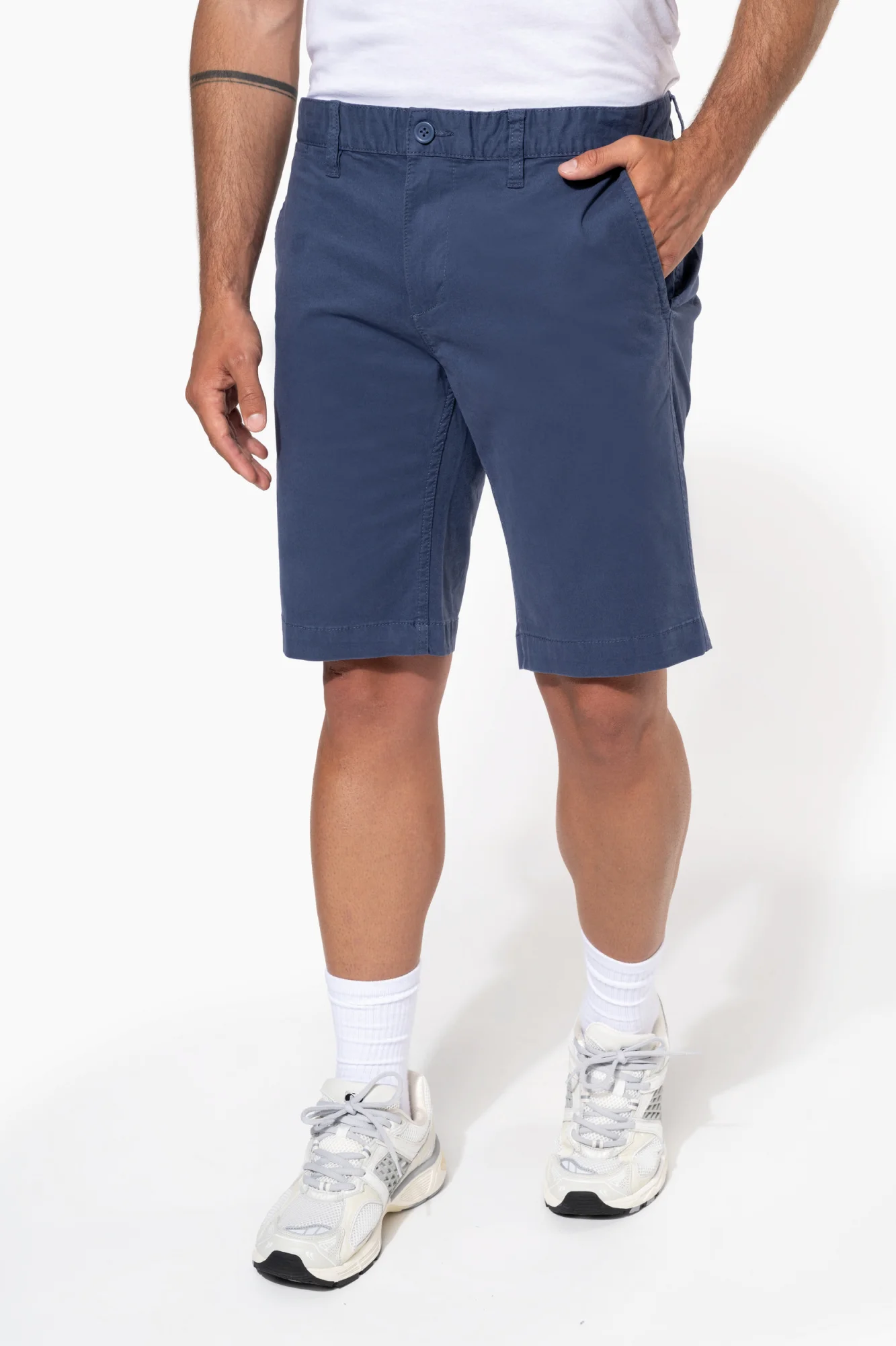 Kariban Heren chino bermudashorts