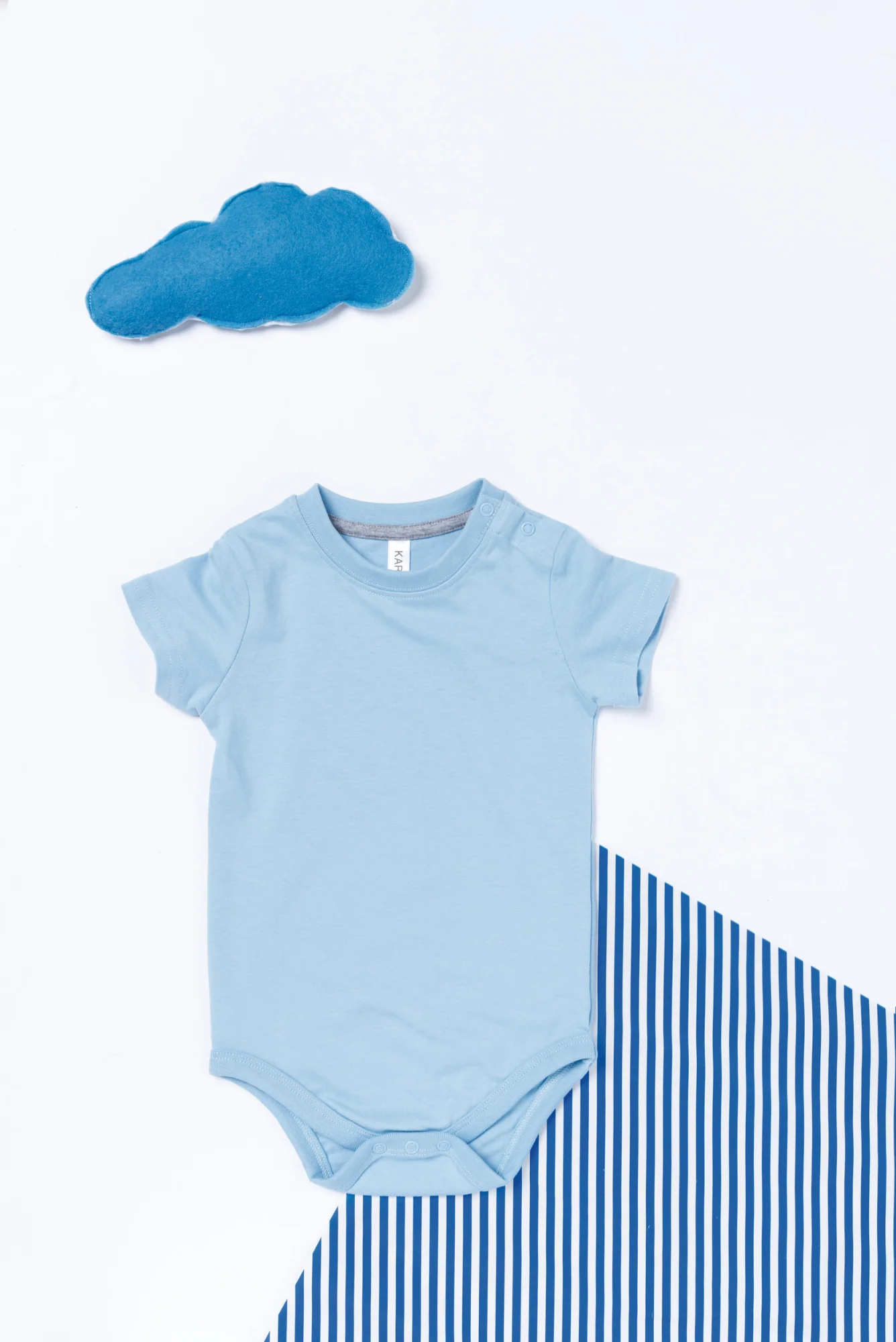 Kariban Babyromper korte mouwen