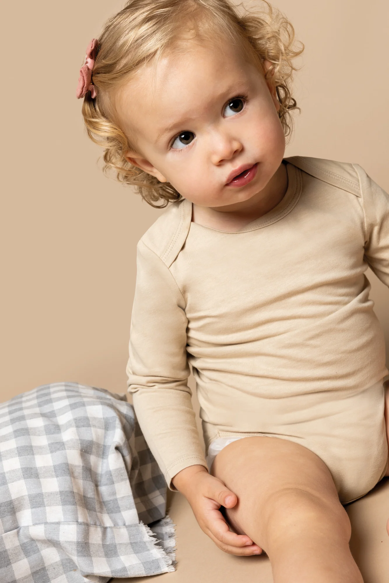 Kariban Baby body van biologisch katoen