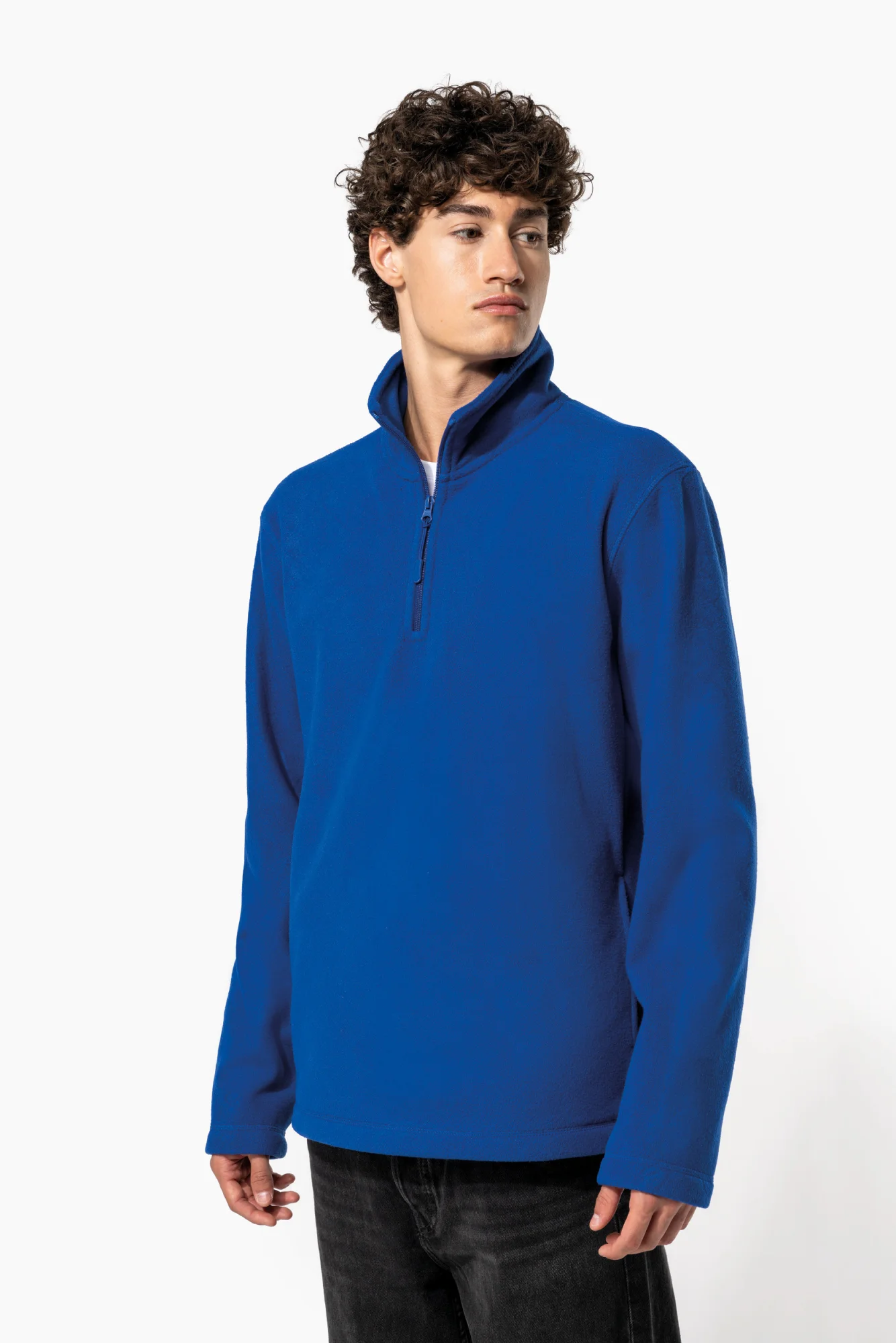 Kariban Enzo - Fleece met ritskraag