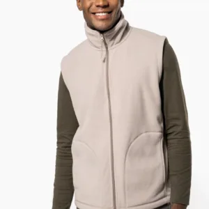 Kariban Bodywarmer van microfleece heren