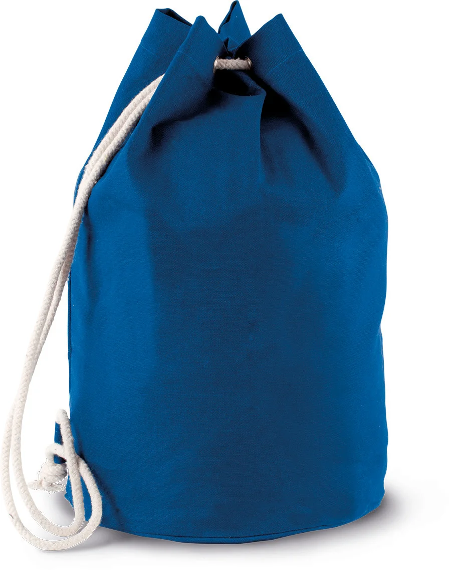 Kimood Katoenen tas met koord in marinestijl