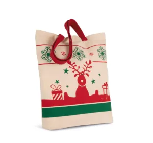 Kimood Shopper met kerstmotieven