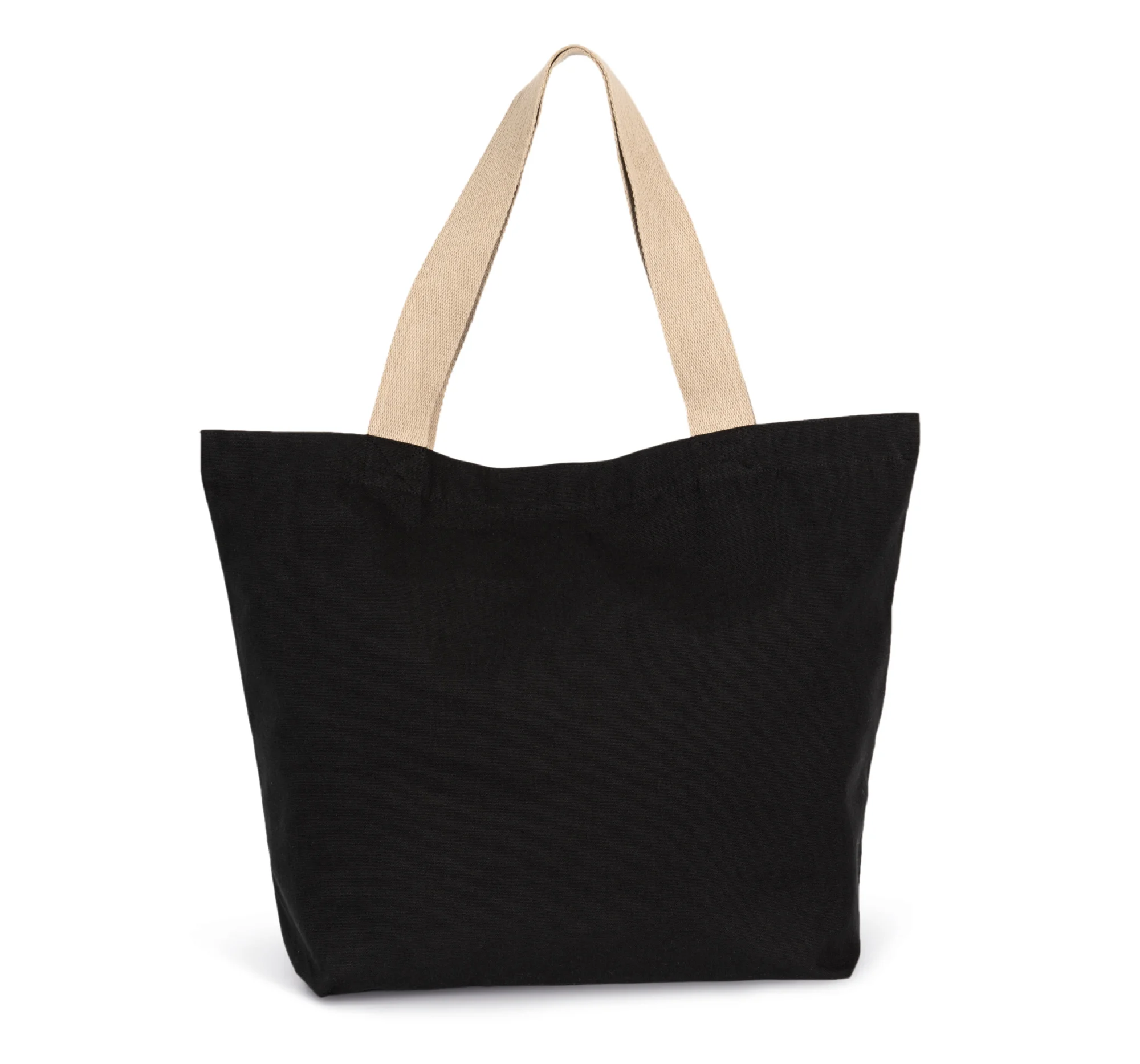 Kimood Grote, gerecyclede shopper met platte bodem