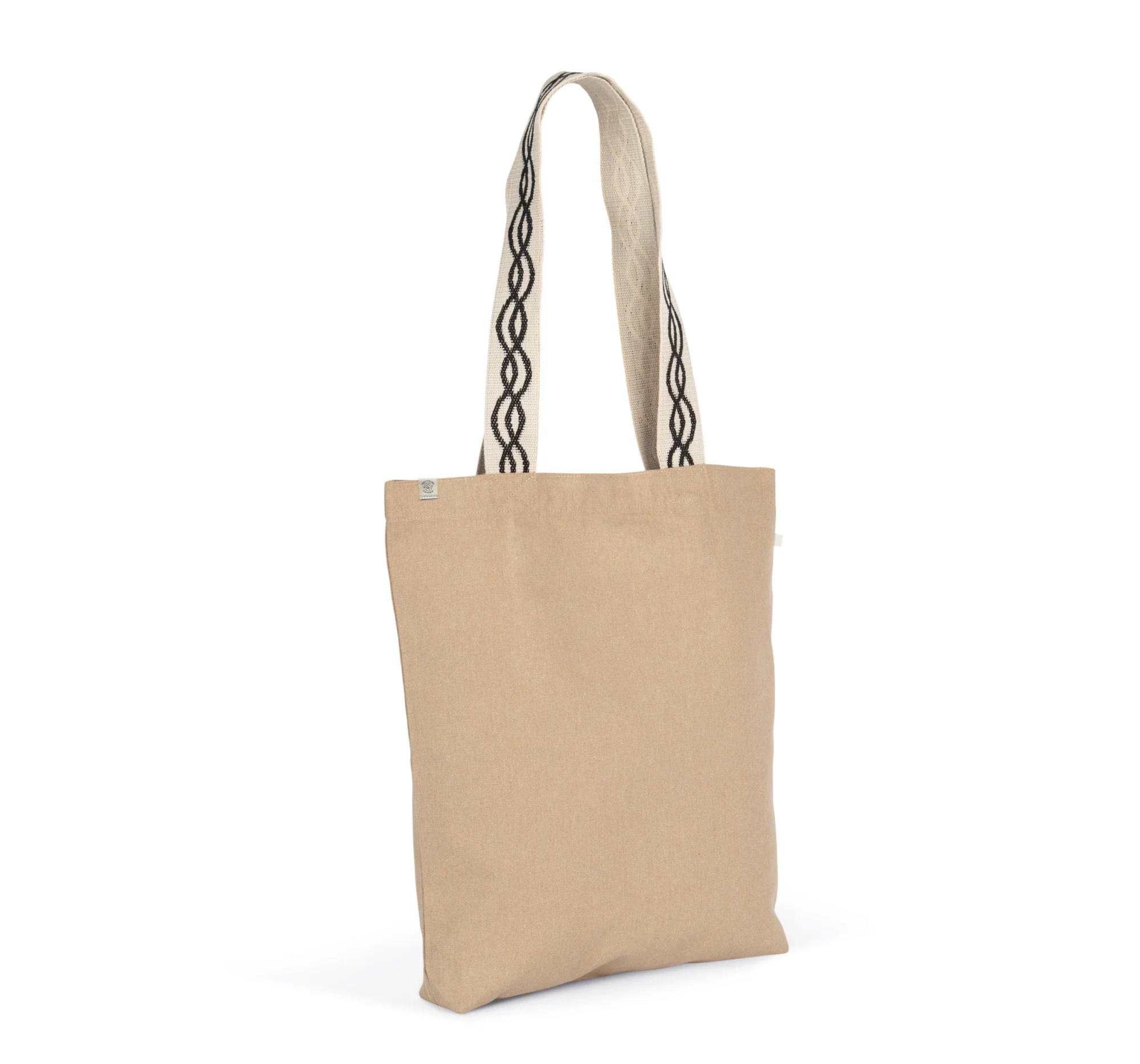 Kimood Gerecyclede shopper met platte bodem
