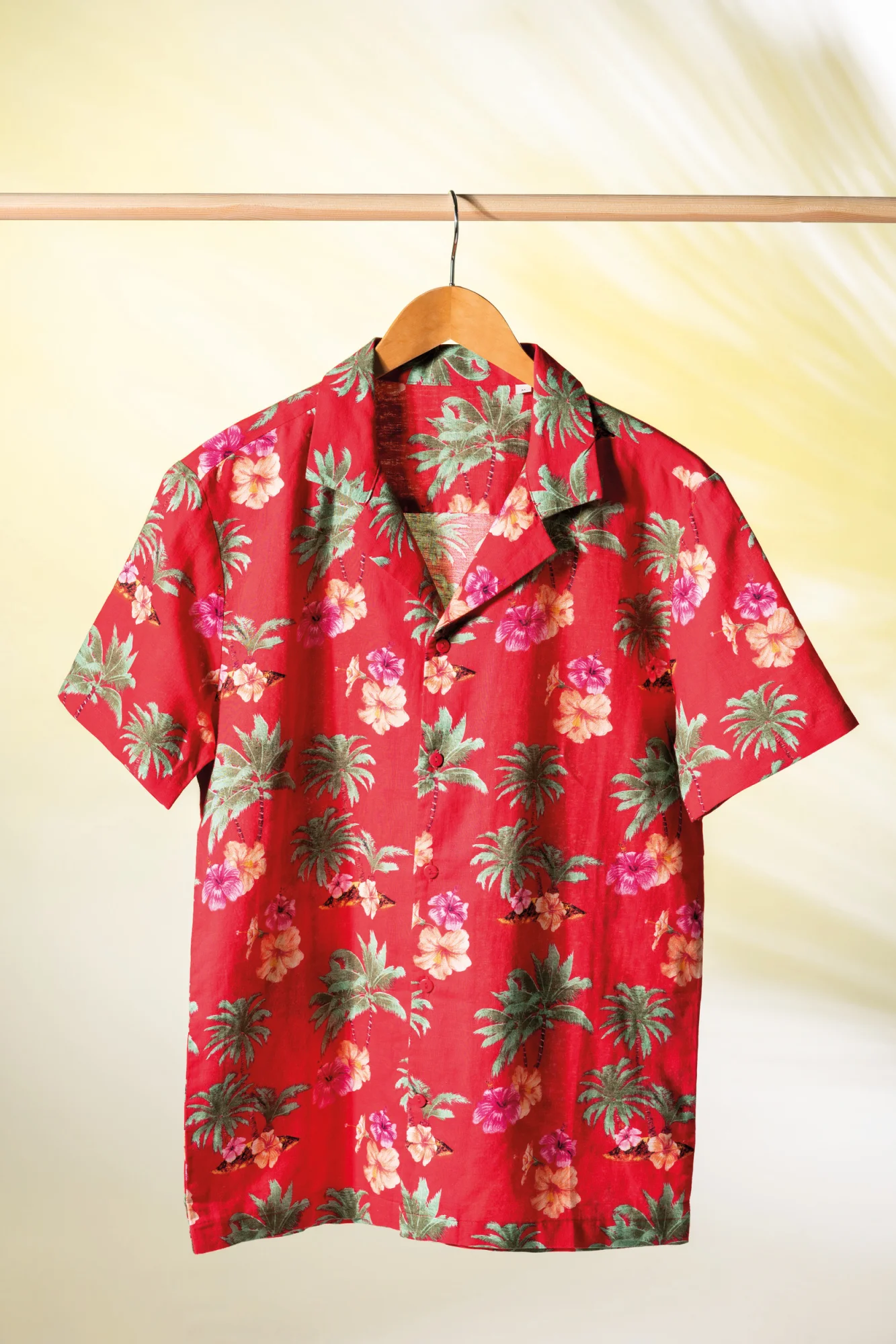 Native Spirit Herenoverhemd met Hawaïaanse print