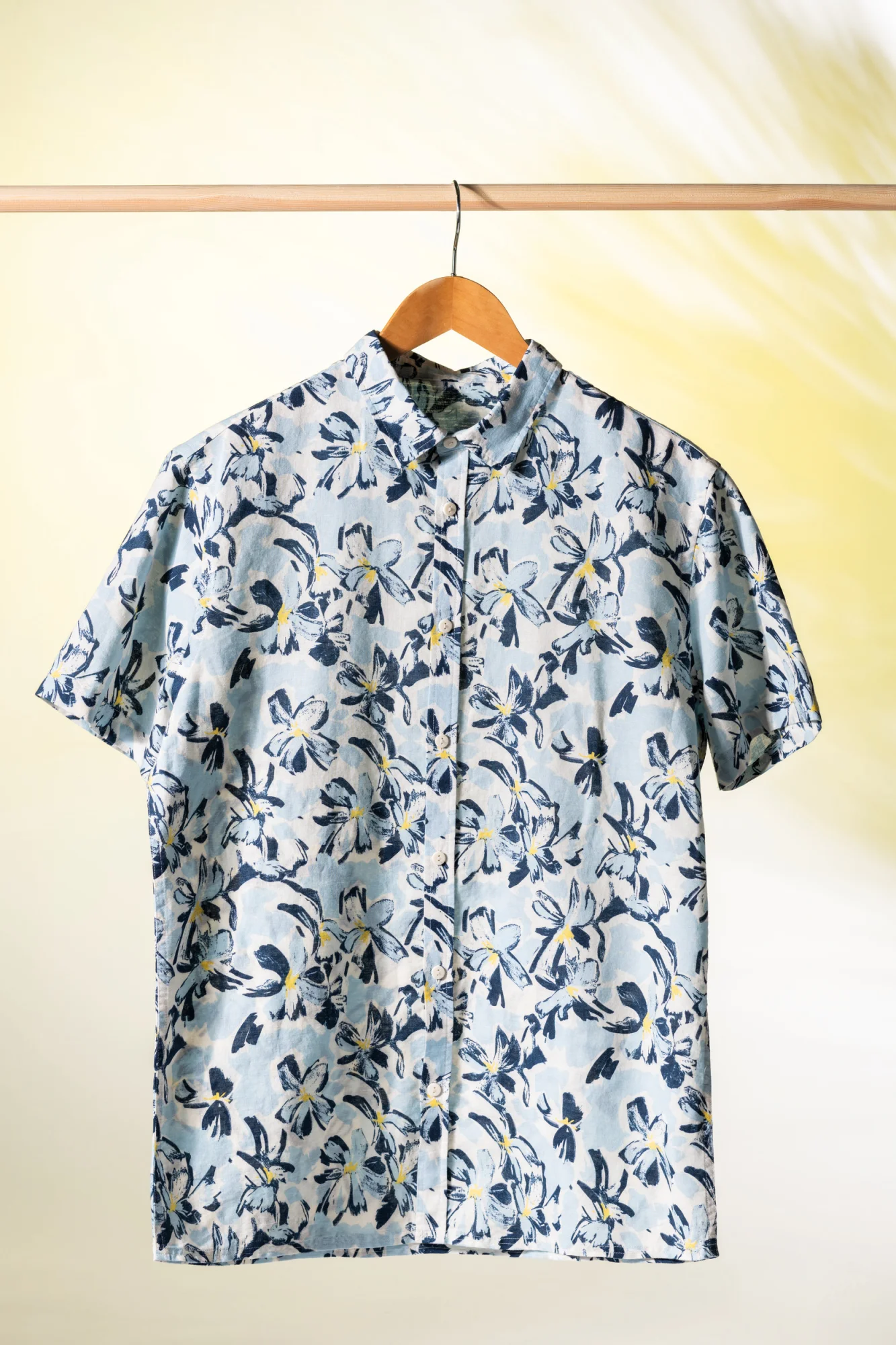 Native Spirit Herenoverhemd met plantenmotief