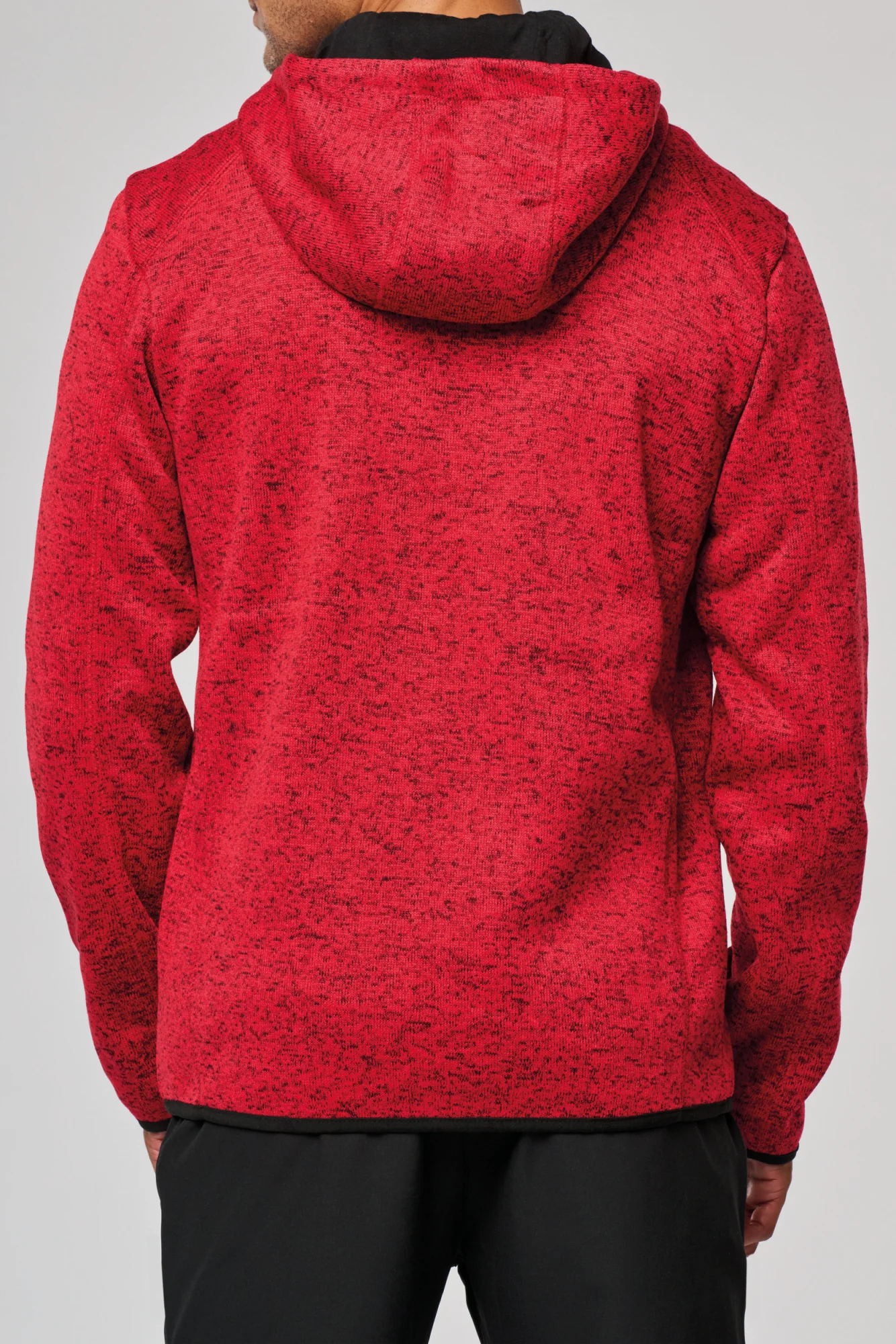 PROACT® Heather herenvest met capuchon