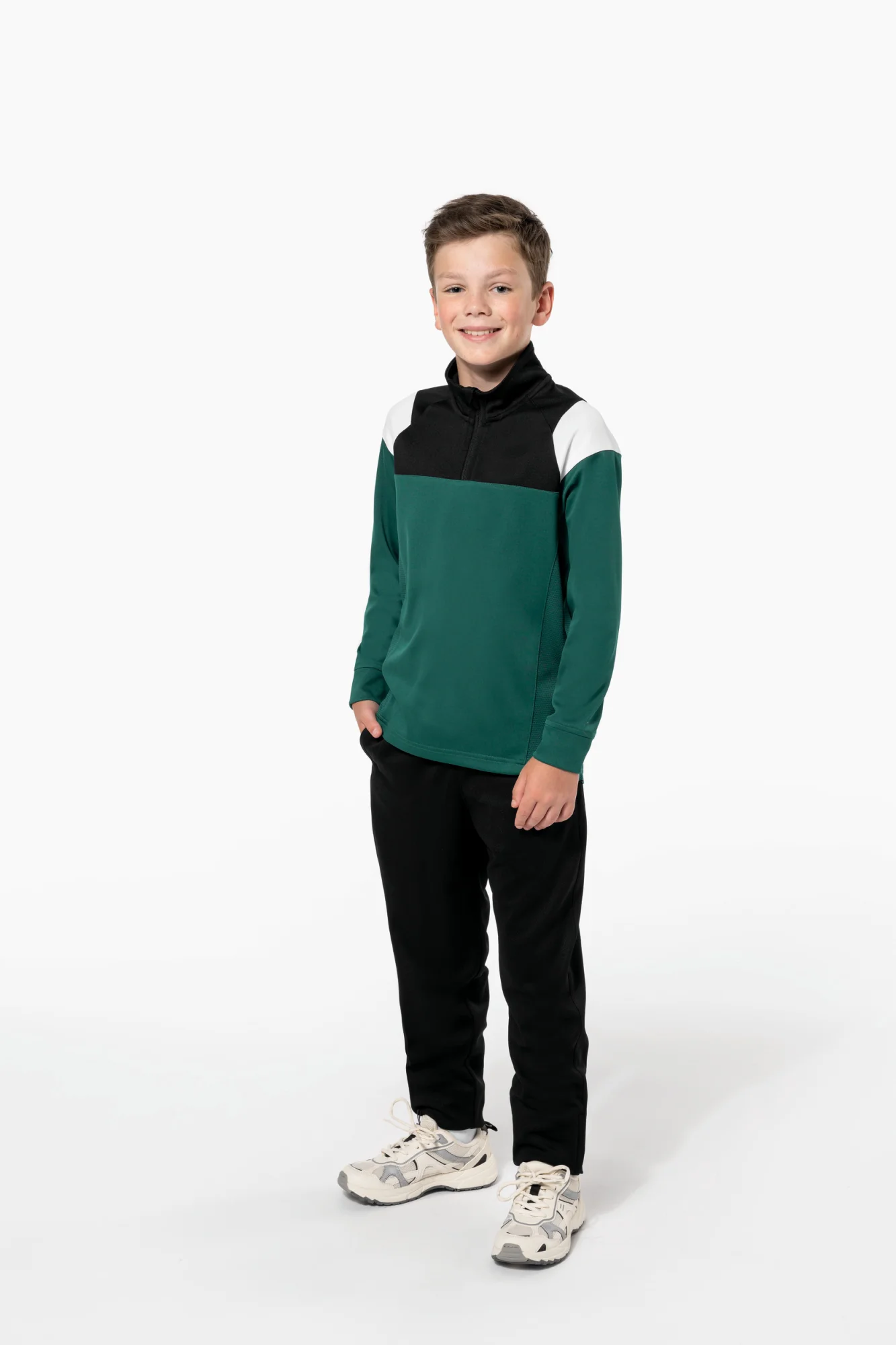 PROACT® Trainingssweater 1/4 rits kind