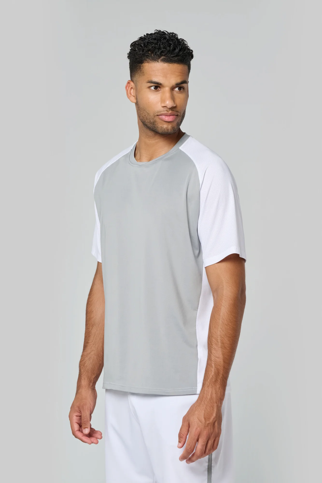 PROACT® Tweekleurig padel-T-shirt met raglanmouwen voor heren