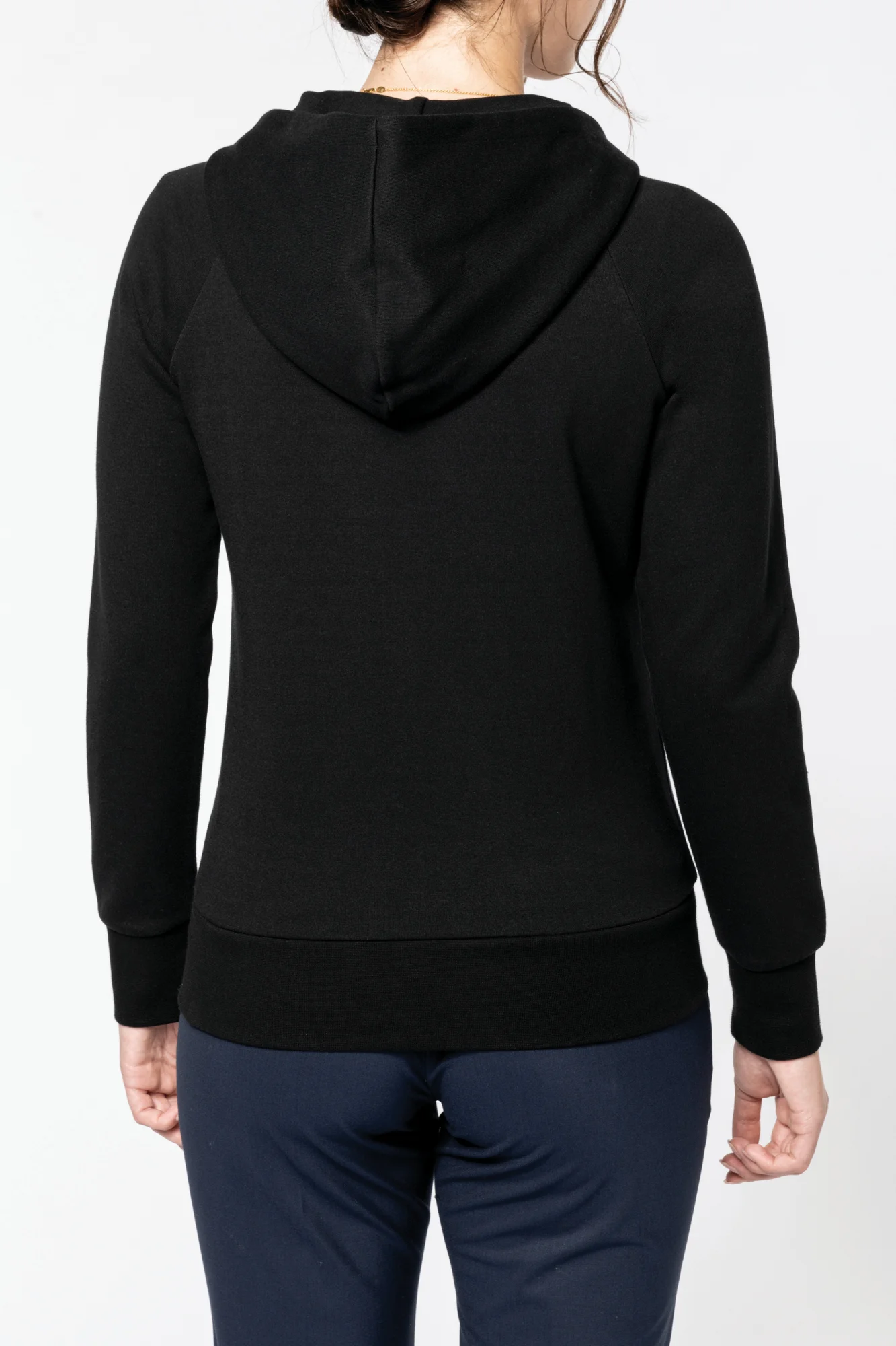 Kariban Premium Damesjasje met rits en capuchon