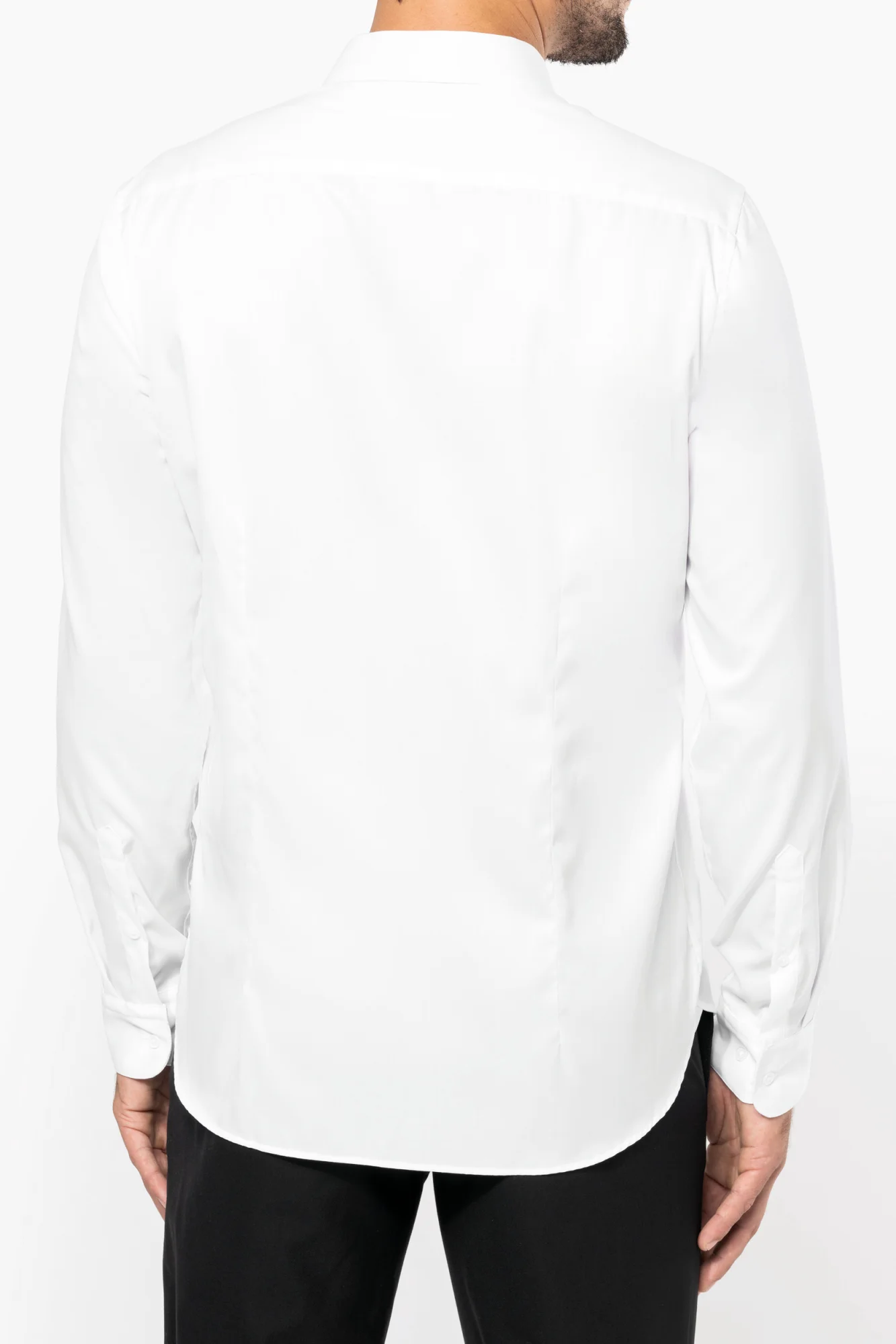 Kariban Premium Herenoverhemd van twill met lange mouwen