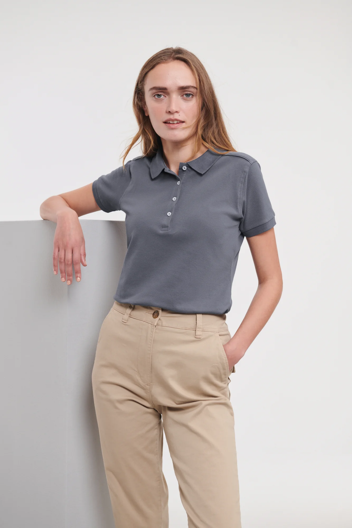 Russell Ladies' Stretch Polo Shirt