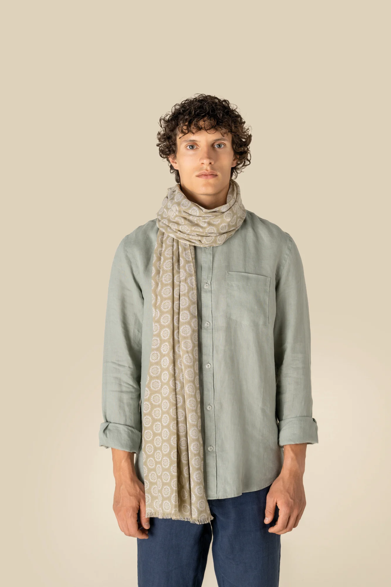 Spasso Uniseks tulbanddoek met motieven
