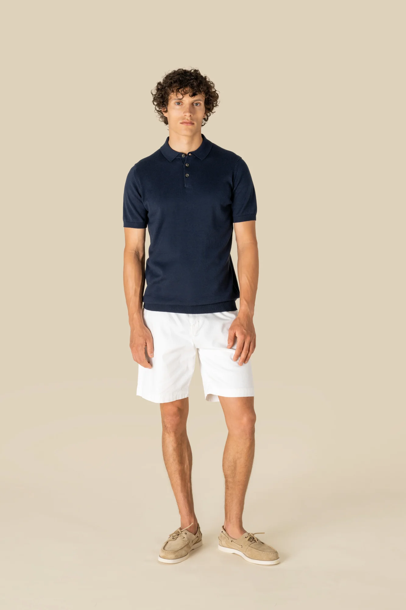 Spasso Ecologische tricot herenpolo