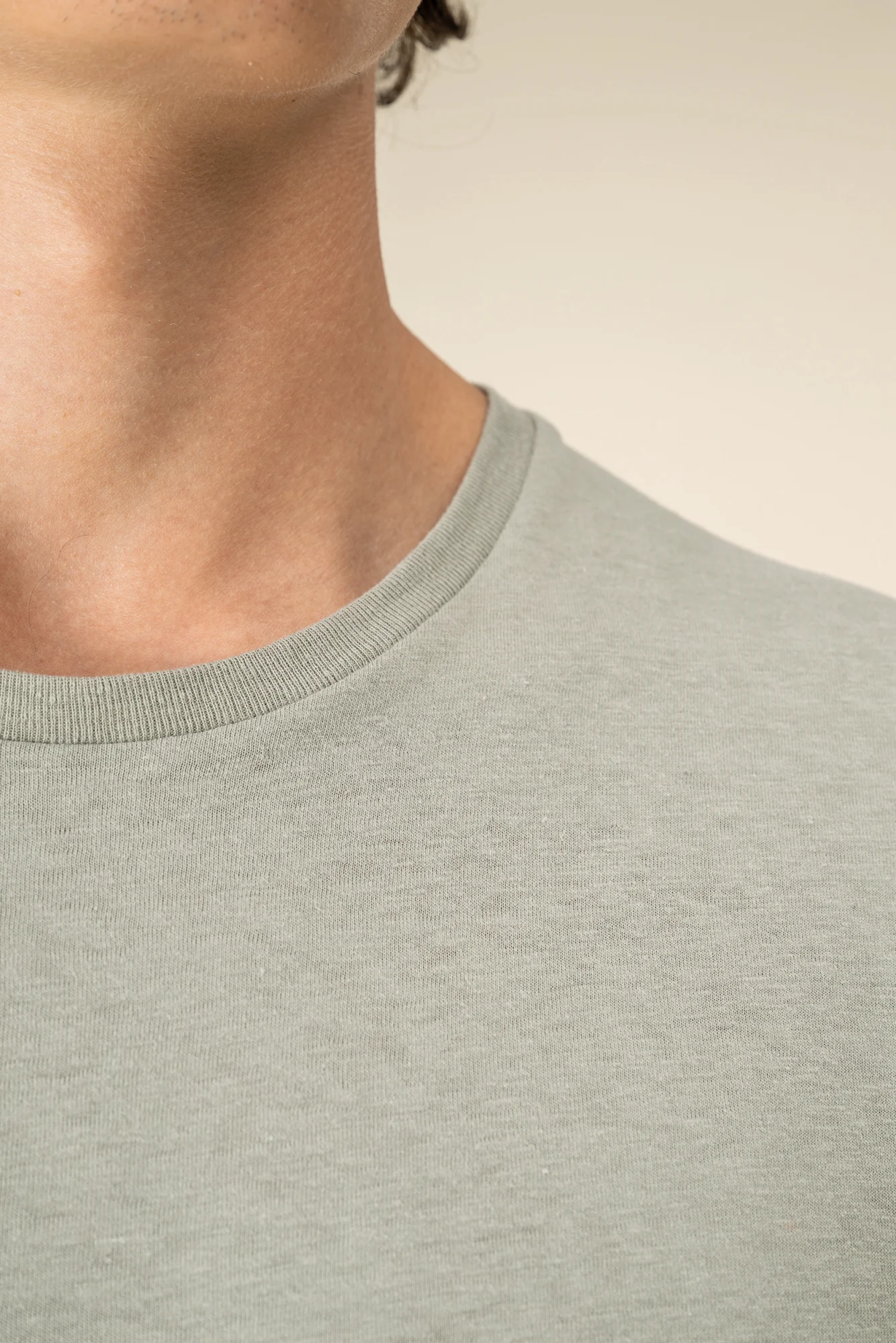 Spasso Ecologisch uniseks T-shirt van biokatoen en linnen