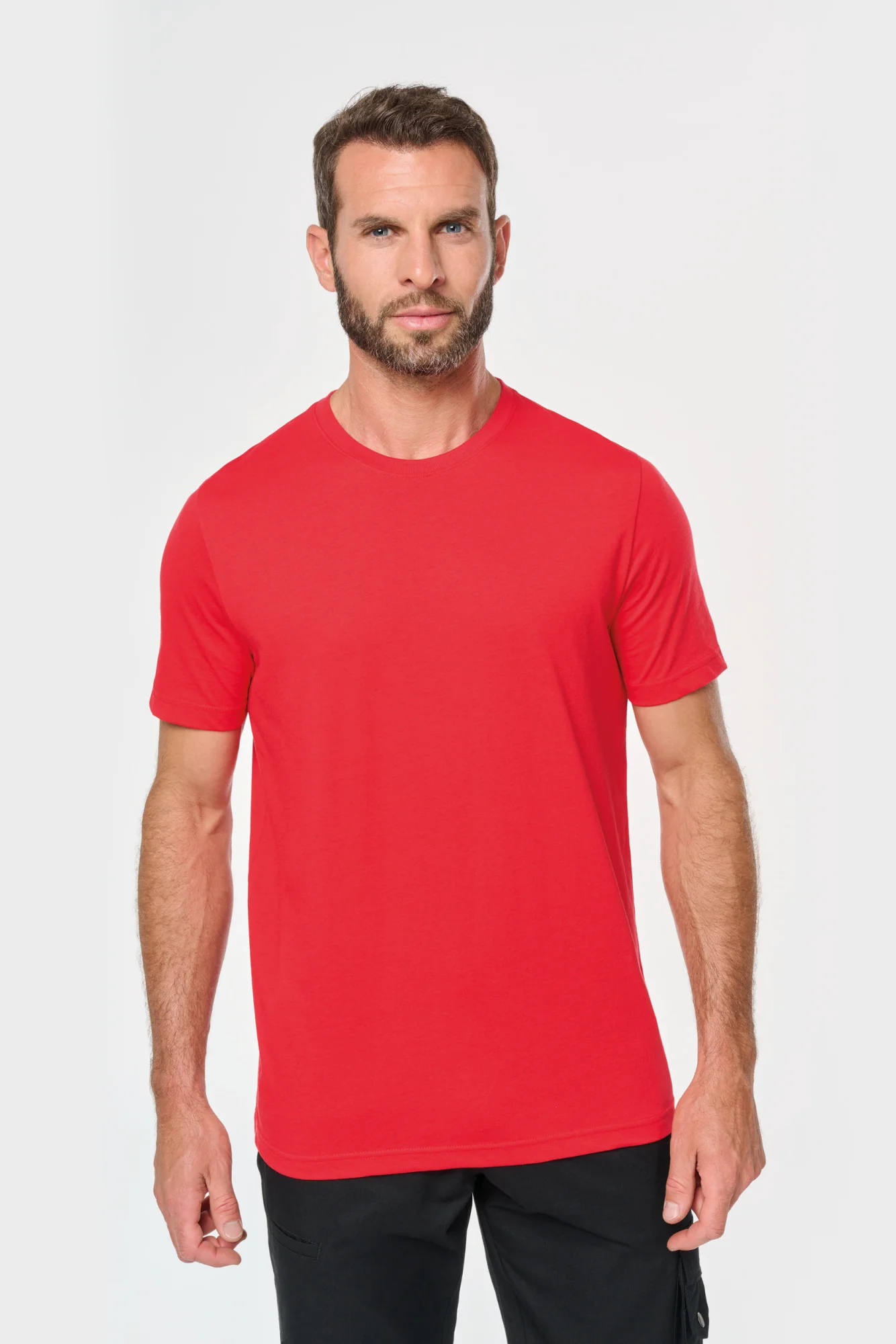 WK. Designed To Work Ecologisch heren T-shirt ronde hals