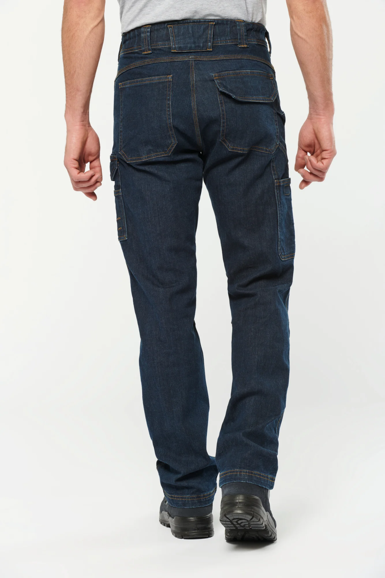 WK. Designed To Work Herenjeans met meerdere zakken