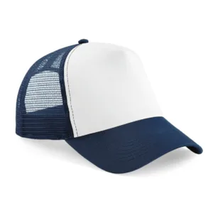Beechfield® Kinderpet in mesh, verstelbaar aan de achterkant.