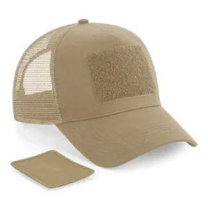 Beechfield® Meshpet, verstelbaar aan de achterkant met afneembare patch.
