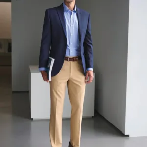 BROOK TAVERNER Heren Pantalon Oliver, getailleerde snit