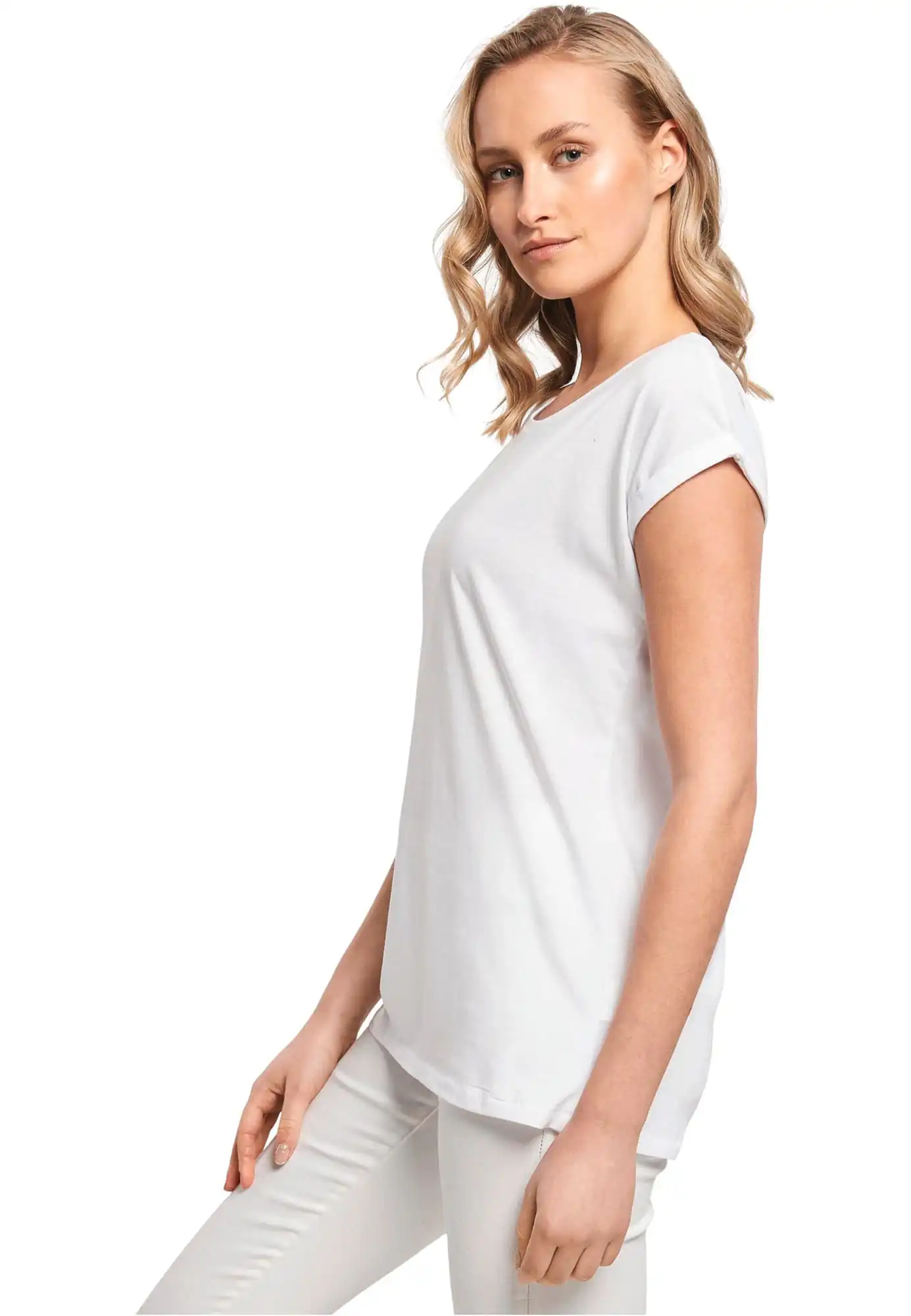 build-your-brand-dames-t-shirt-met-mouwen-met-omslag-by021-6 Build your brand Dames t-shirt met mouwen met omslag
