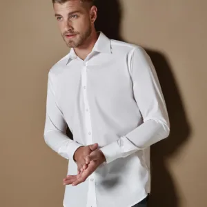 Kustom Kit Slim Fit Business Shirt LS