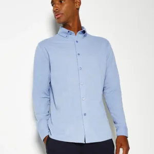 Kustom Kit Tailored Fit Superwash® 60º Pique Shirt