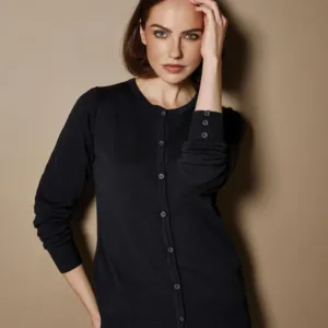Kustom Kit Women`s Classic Fit Arundel Crew Neck Cardigan