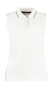 Kustom Kit Women`s Classic Fit Sleeveless Polo