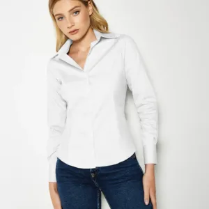 Kustom Kit Women`s Tailored Fit Premium Oxford Shirt