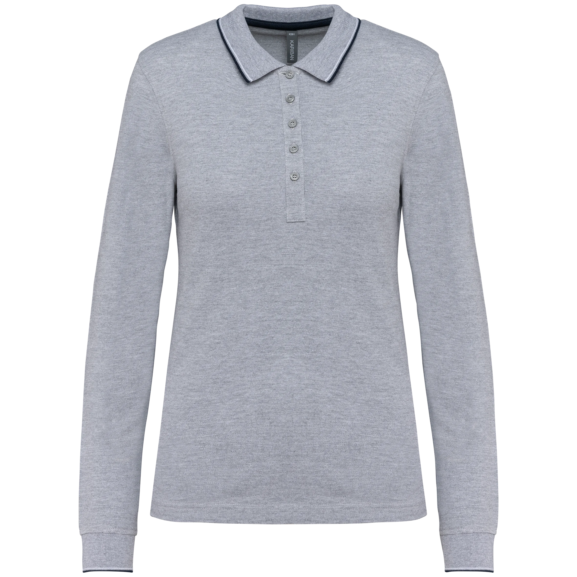 K281 OXFORDGREY-NAVY-WHITE