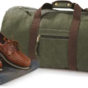 Quadra Vintage canvas weekendtas