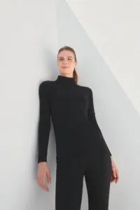 SF Clothing Women's Feel Good Rolkraag Top