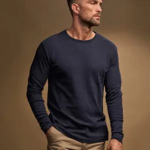 Tee Jays Mens LS Interlock T-Shirt