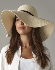 Beechfield® Marbella zonnehoed met brede rand