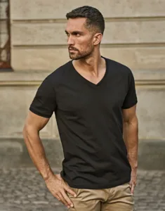 Tee Jays Mens Fashion V-Neck Sof Tee