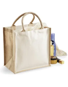 Westford Mill Printers' midi jute tote