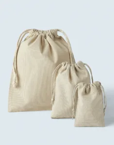 SG ACCESSORIES - BAGS Recycled Cotton/Polyester Stuff Bag