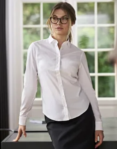 Tee Jays Ladies Stretch Luxury Shirt