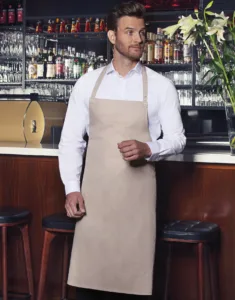 Karlowsky Bib Apron Press Stud