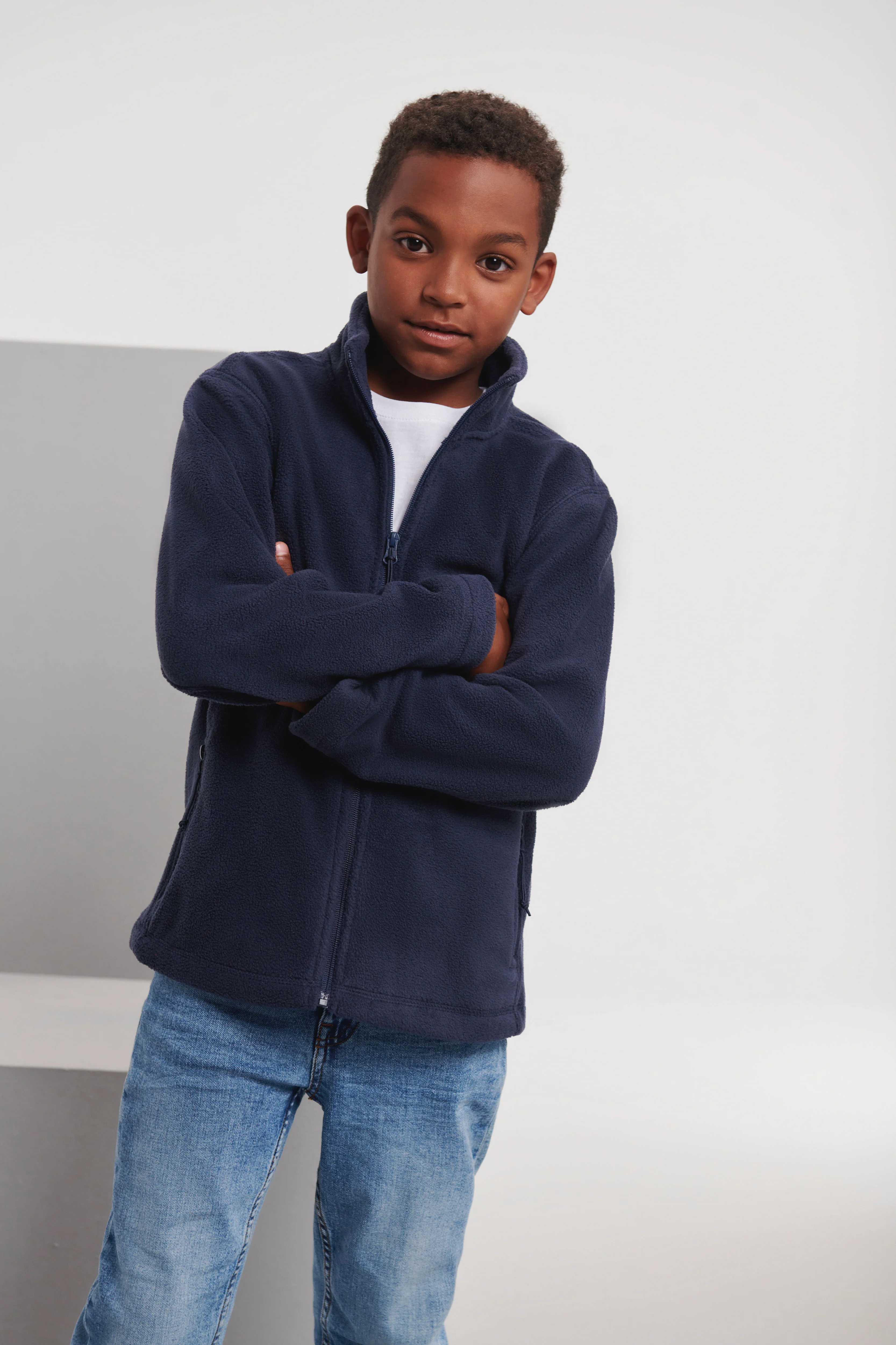 Kids full-zip outdoor fleece