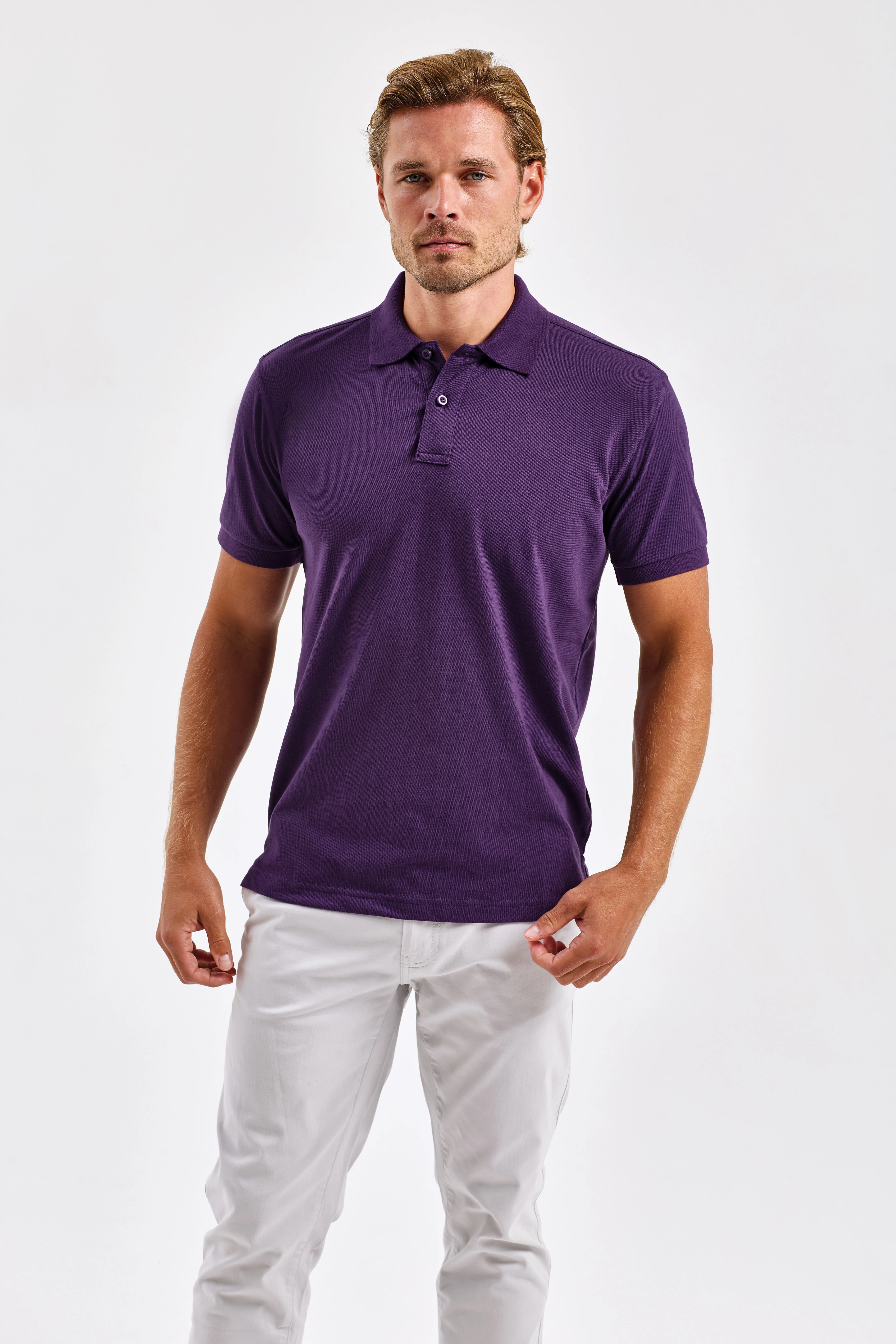 Men’s polycotton blend polo
