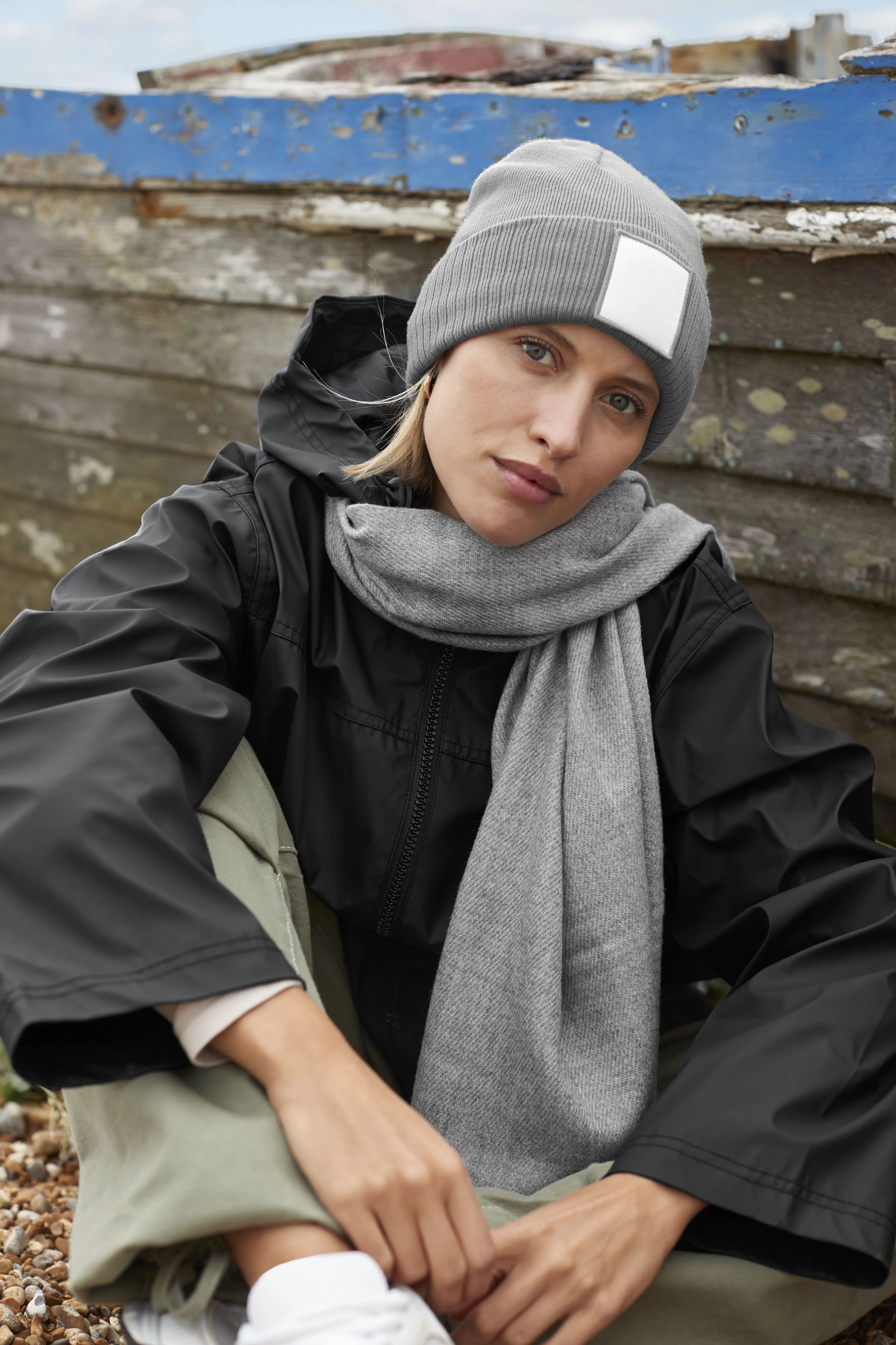 Beechfield® Muts met patch